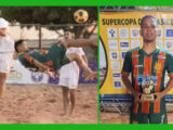 Sampaio goleia o Internacional na fase de grupos da Supercopa de Beach Soccer